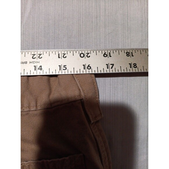 Carhartt Carpenter Pants Size 34(32)x34 Tan Brown Relaxed Utility Work Grunge - Picture 3 of 5